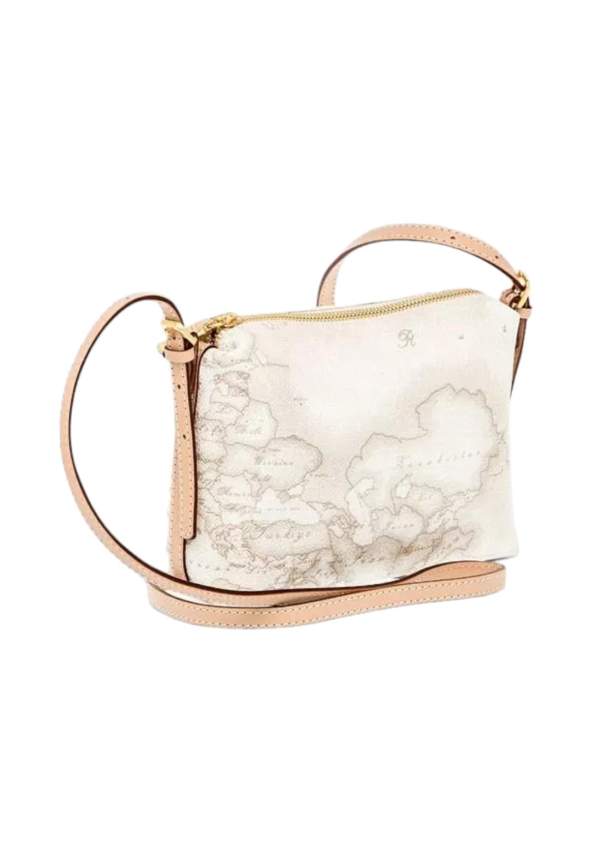 Borsa A Tracolla Mini D027 Geo White