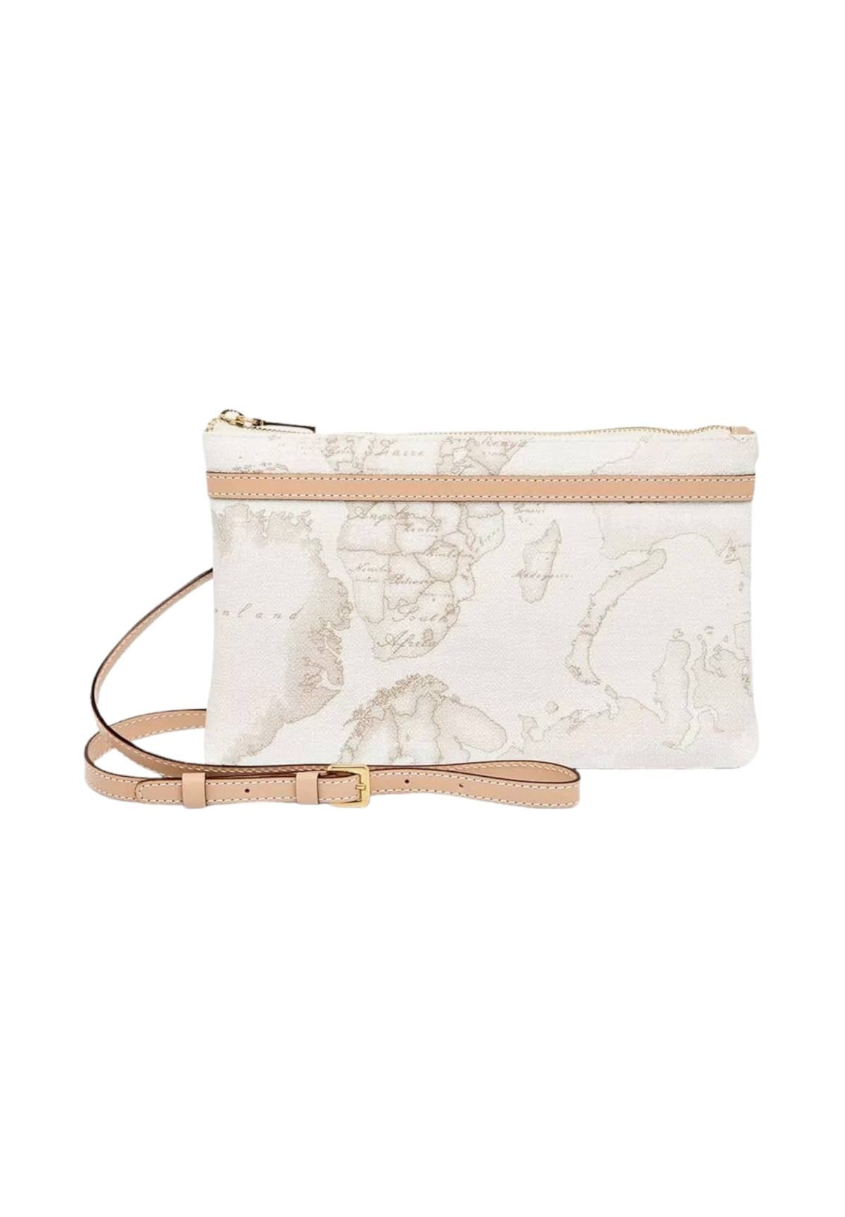 Borsa A Tracolla Grande E015 Geo White