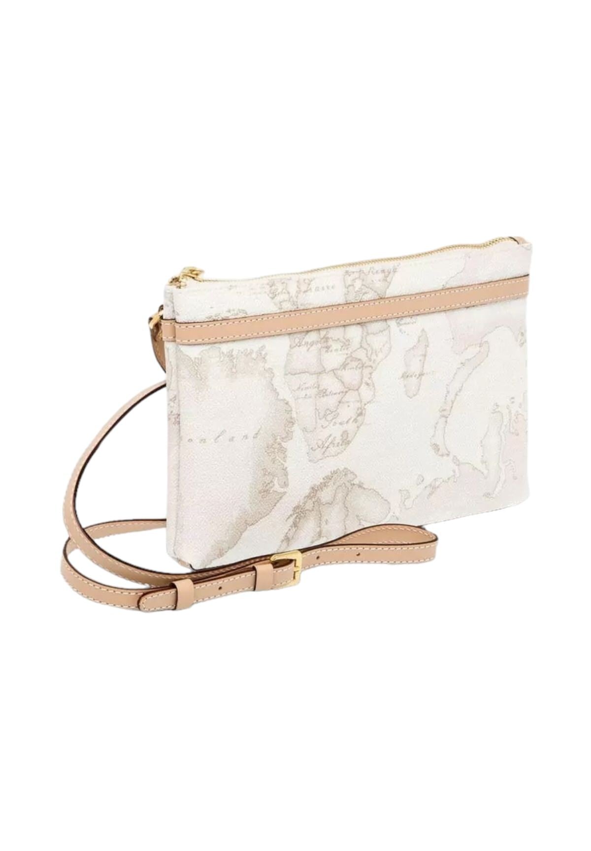 Borsa A Tracolla Grande E015 Geo White