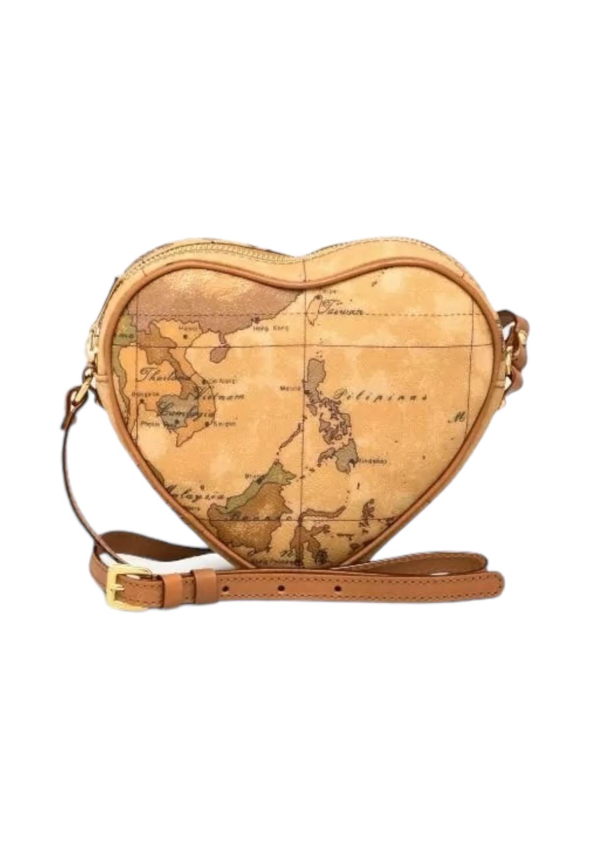 Alviero Martini Mini Heart Bag D043 Geo Classic