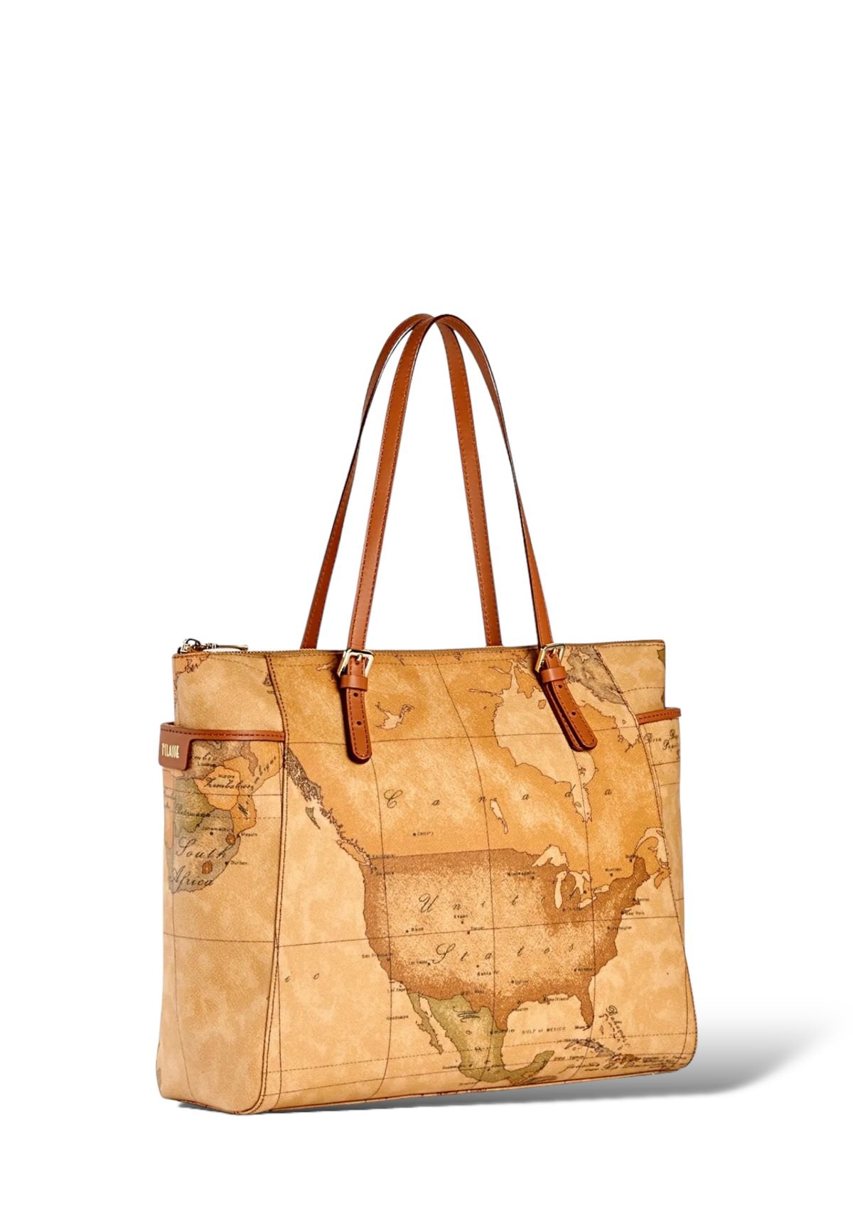 Borsa Shopper Con Fibbie E001 Geo Classic