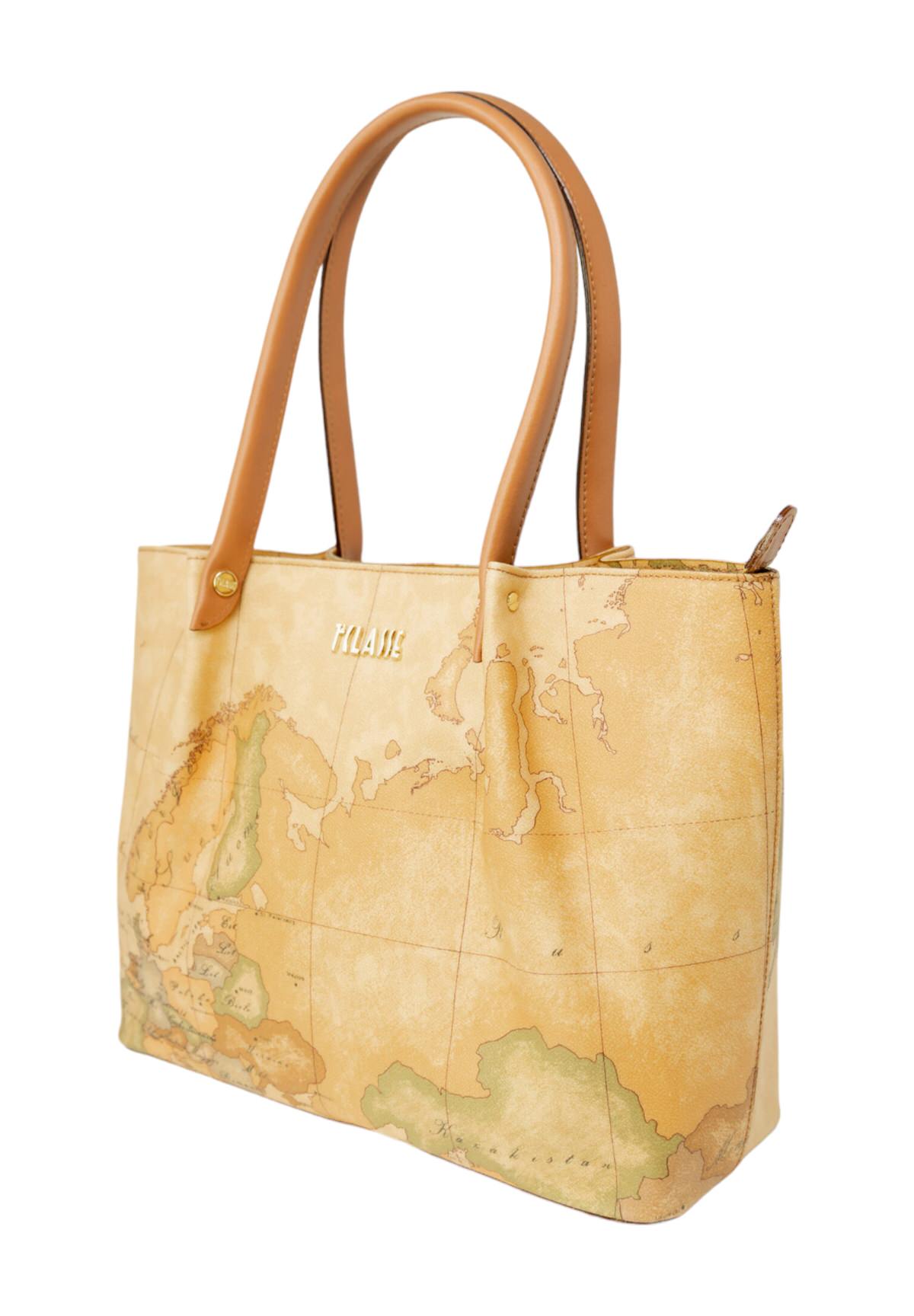 Borsa Shopper In Tessuto E041 Geo Classic