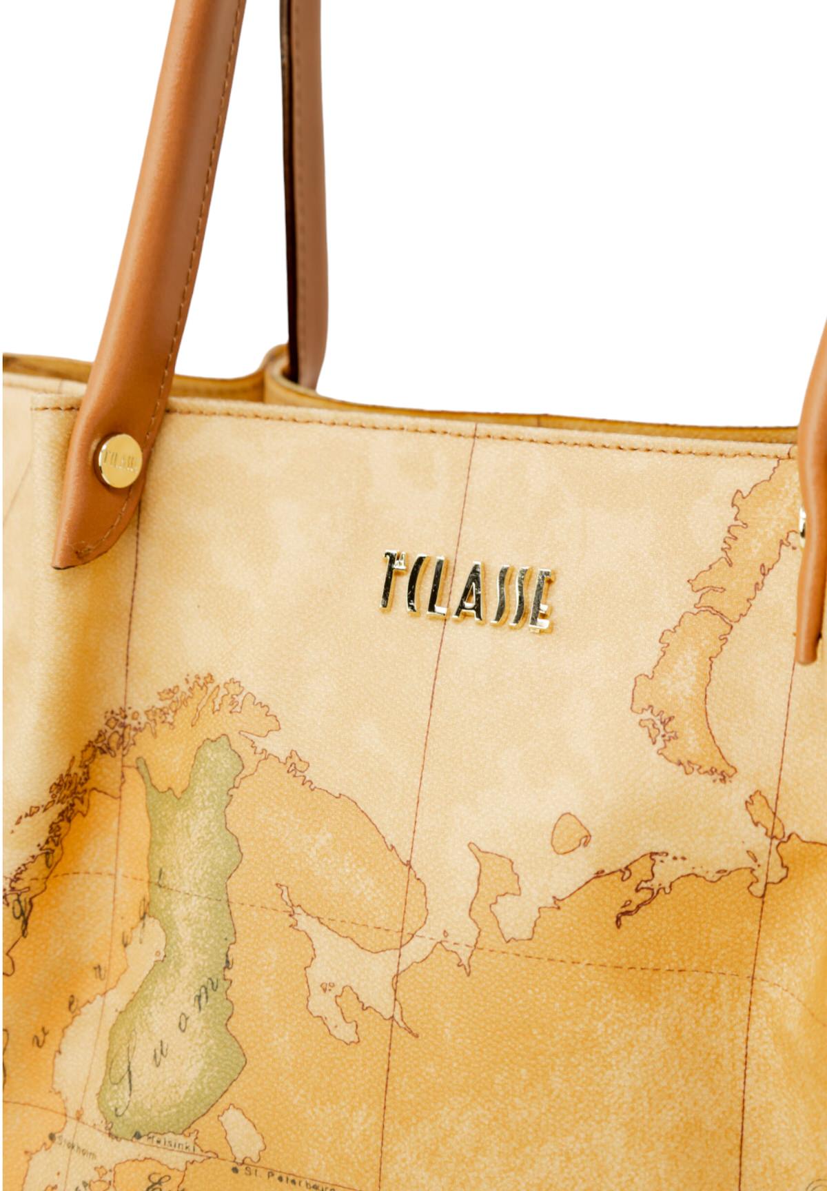 Borsa Shopper In Tessuto E041 Geo Classic