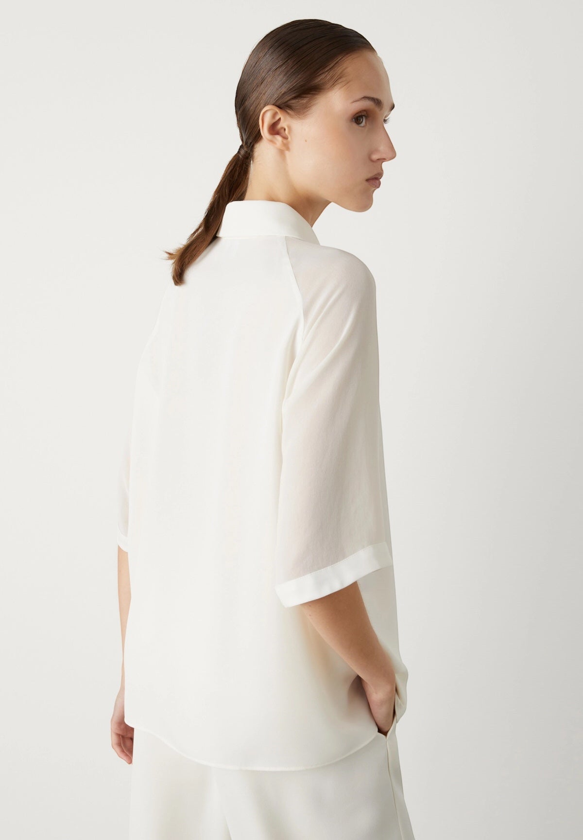 Cerberus White Wool Shirt