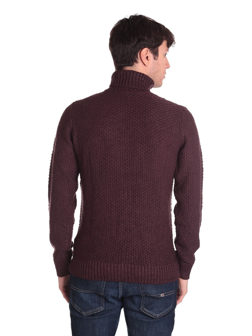 Maglione Collo Alto 6352222 Bordeaux