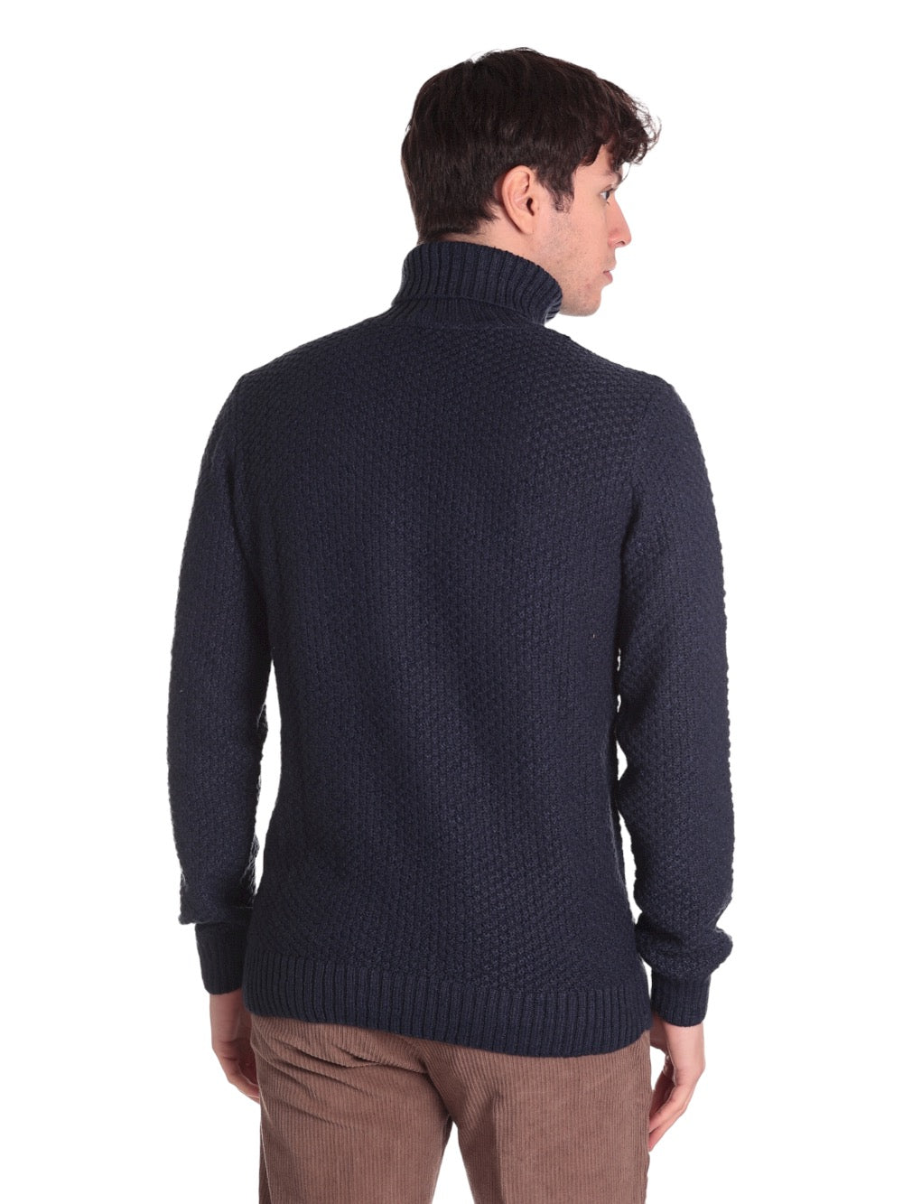 Maglione Collo Alto 6352222 Blu