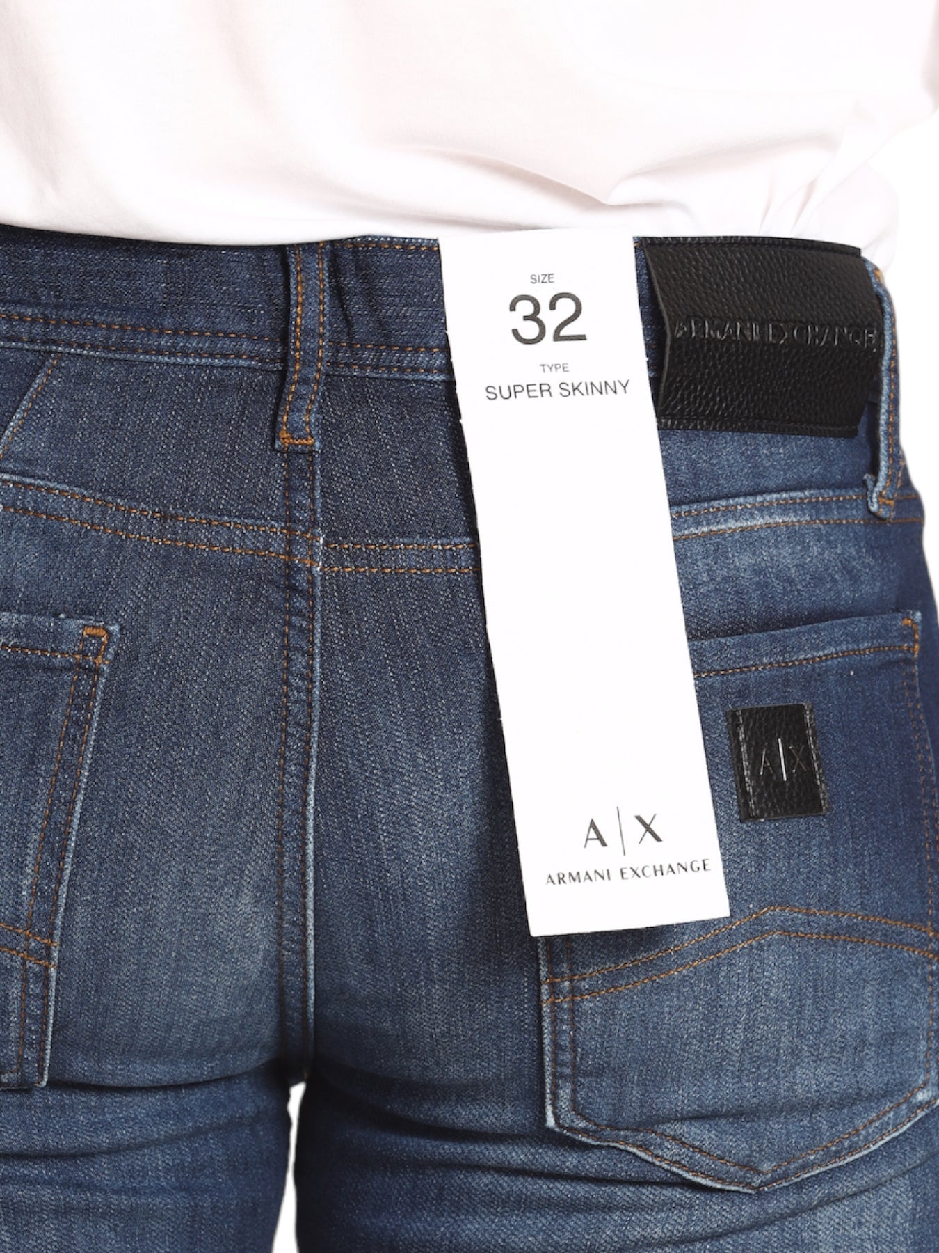 Armani Exchange Jeans 6rzj33 Indigo Denim Dark
