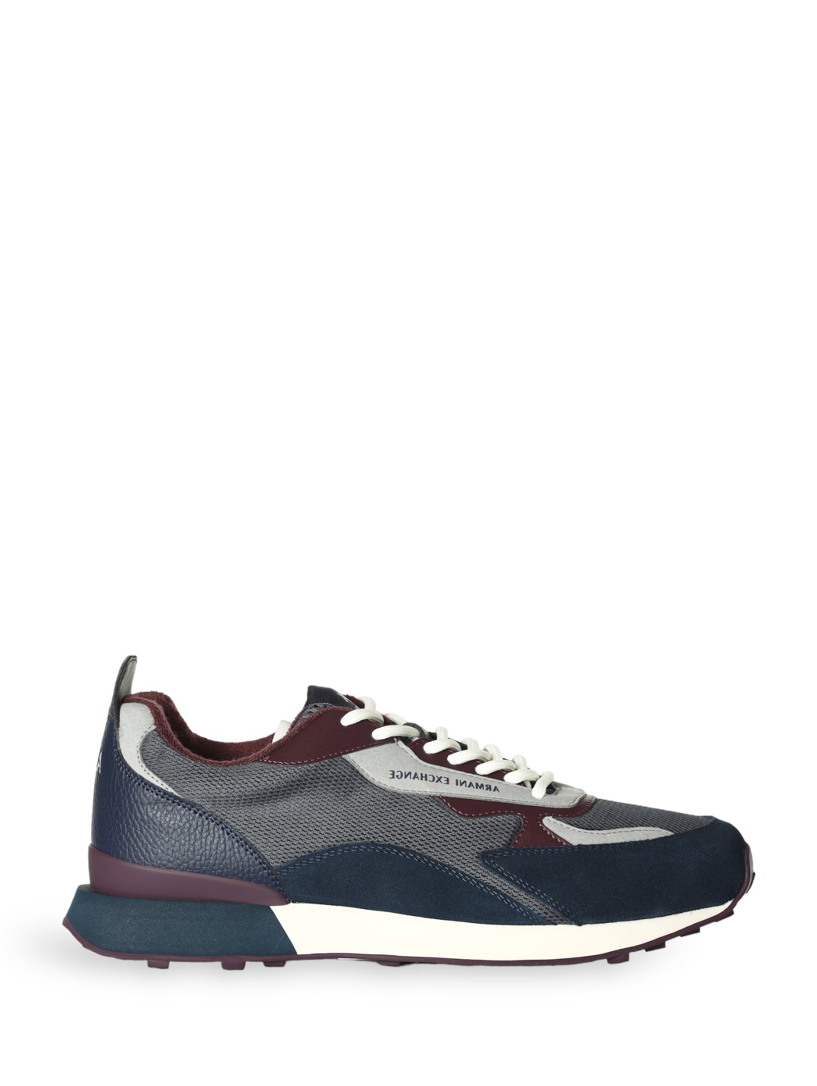 Armani Exchange Sneakers Xux192 Navy+slate+bordeaux