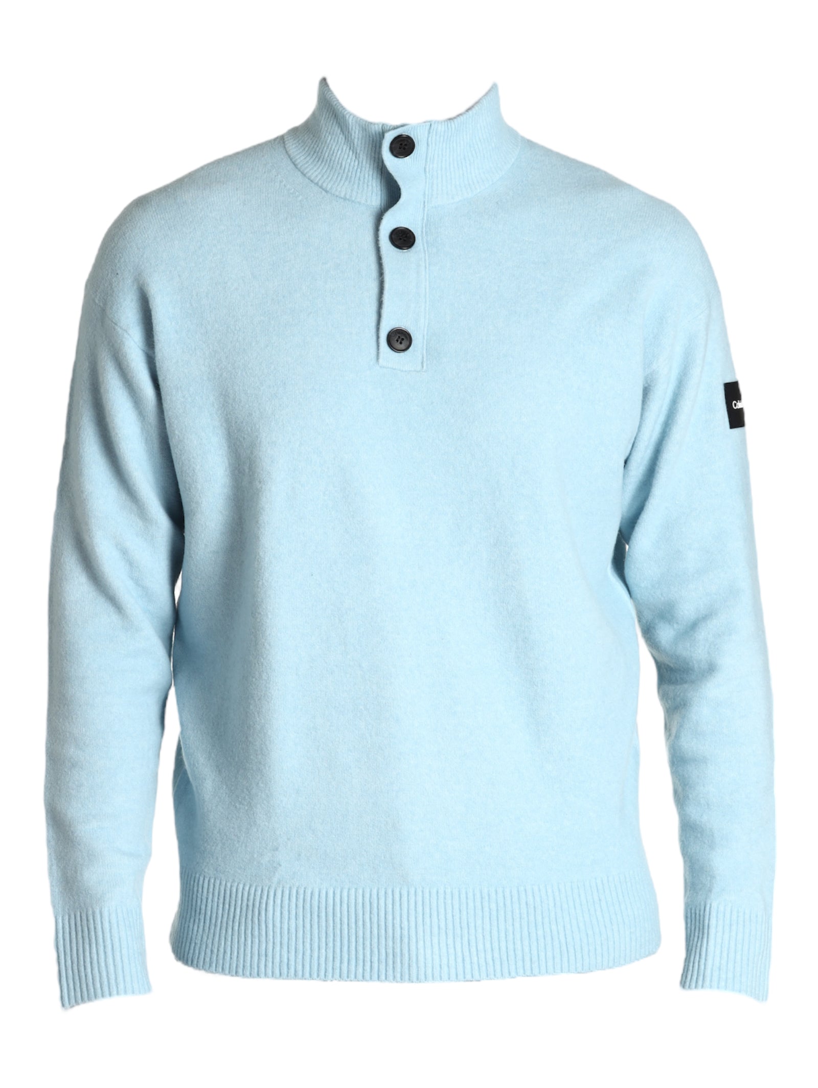 Maglione Collo Alto K10k111960 Tropic Blue