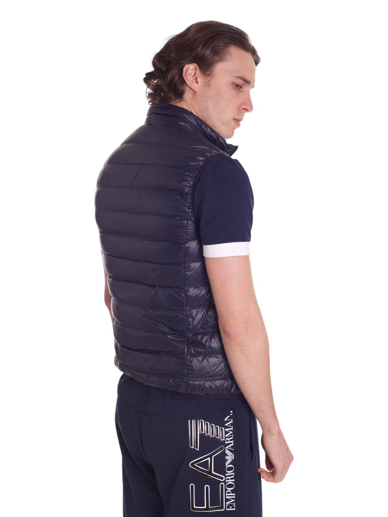 Smanicato Gilet 8npq01 Night Blue