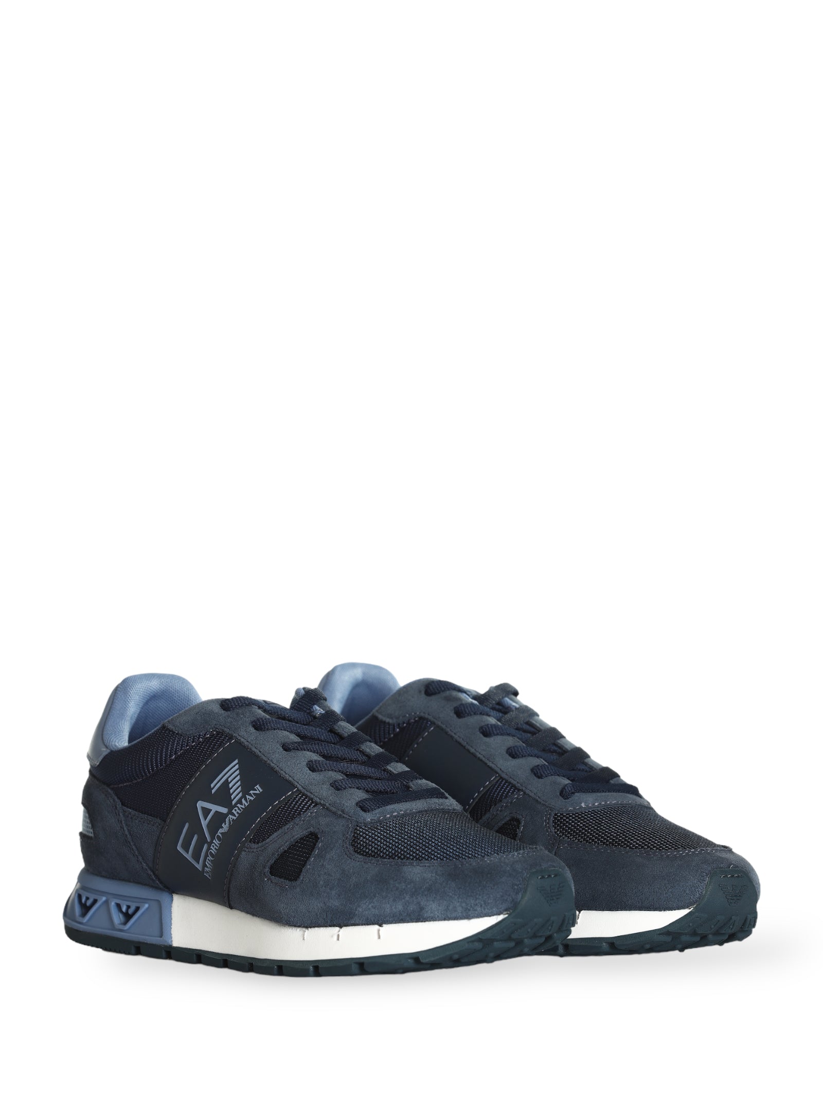 Ea7 Emporio Armani Sneakers X8x151 Black IriS-Country Blue