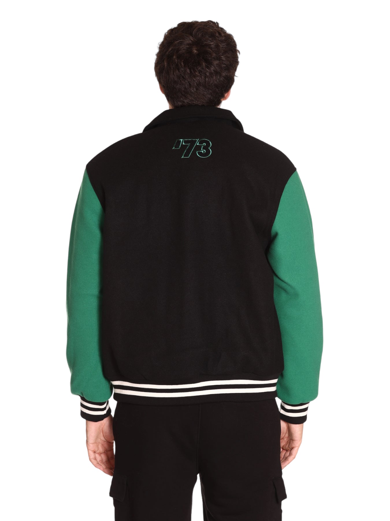 Fila Jacket Fam0558 BlacK-Verdant Green