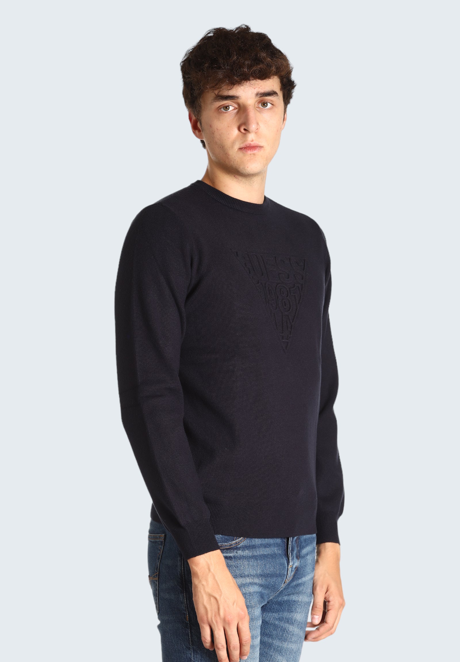 Maglione Girocollo M3yr06 Smart Bleu