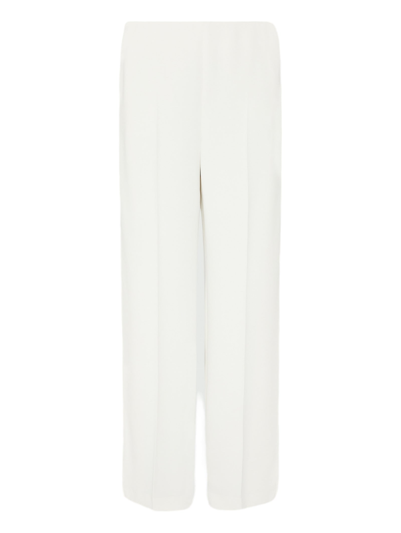 Soloist White Wool Trousers