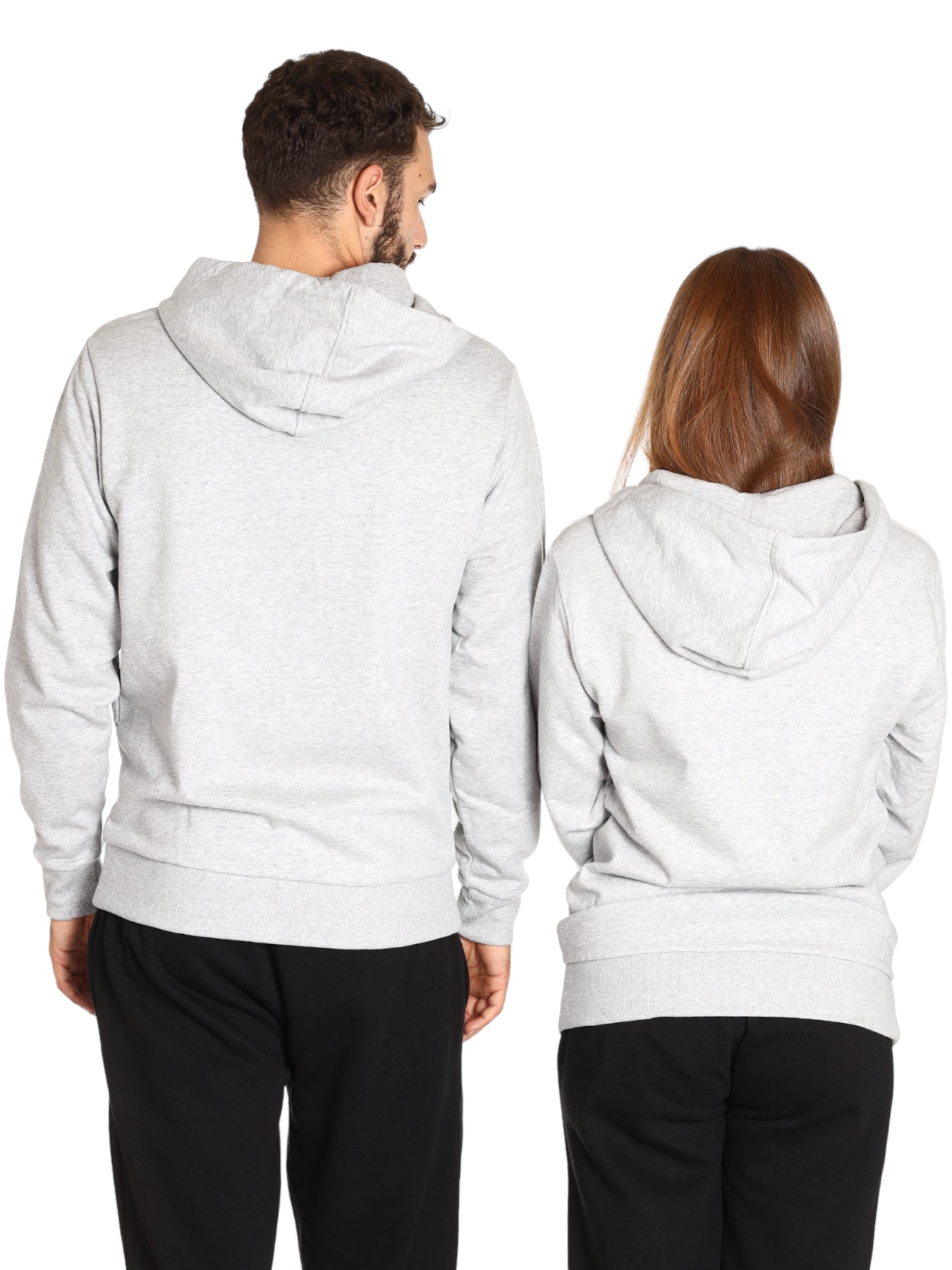 Felpa FulL-Zip Con Cappuccio 60416720 Grey Med