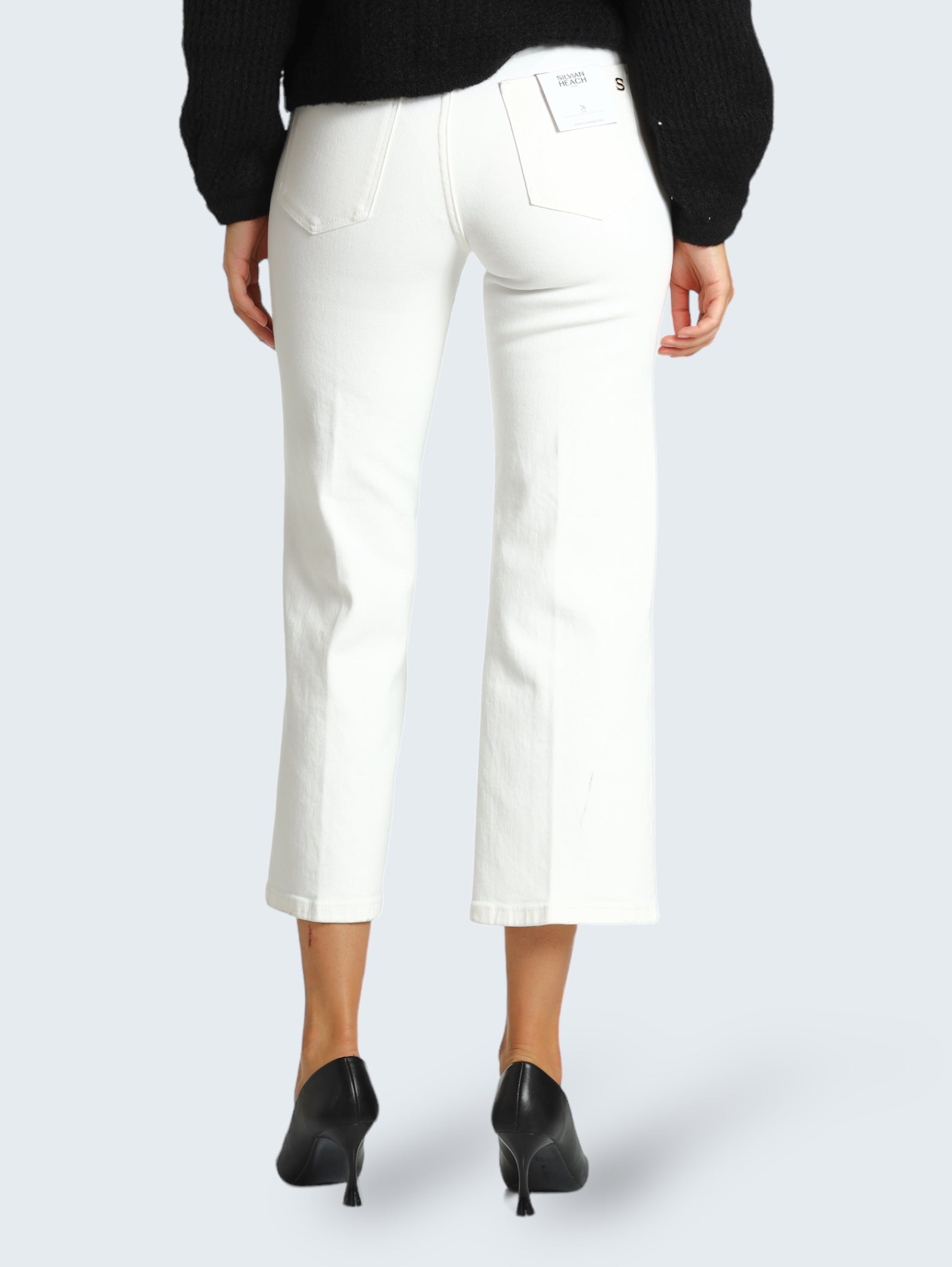 Silvian Heach Jeans Gpa23078je Denim White Optical