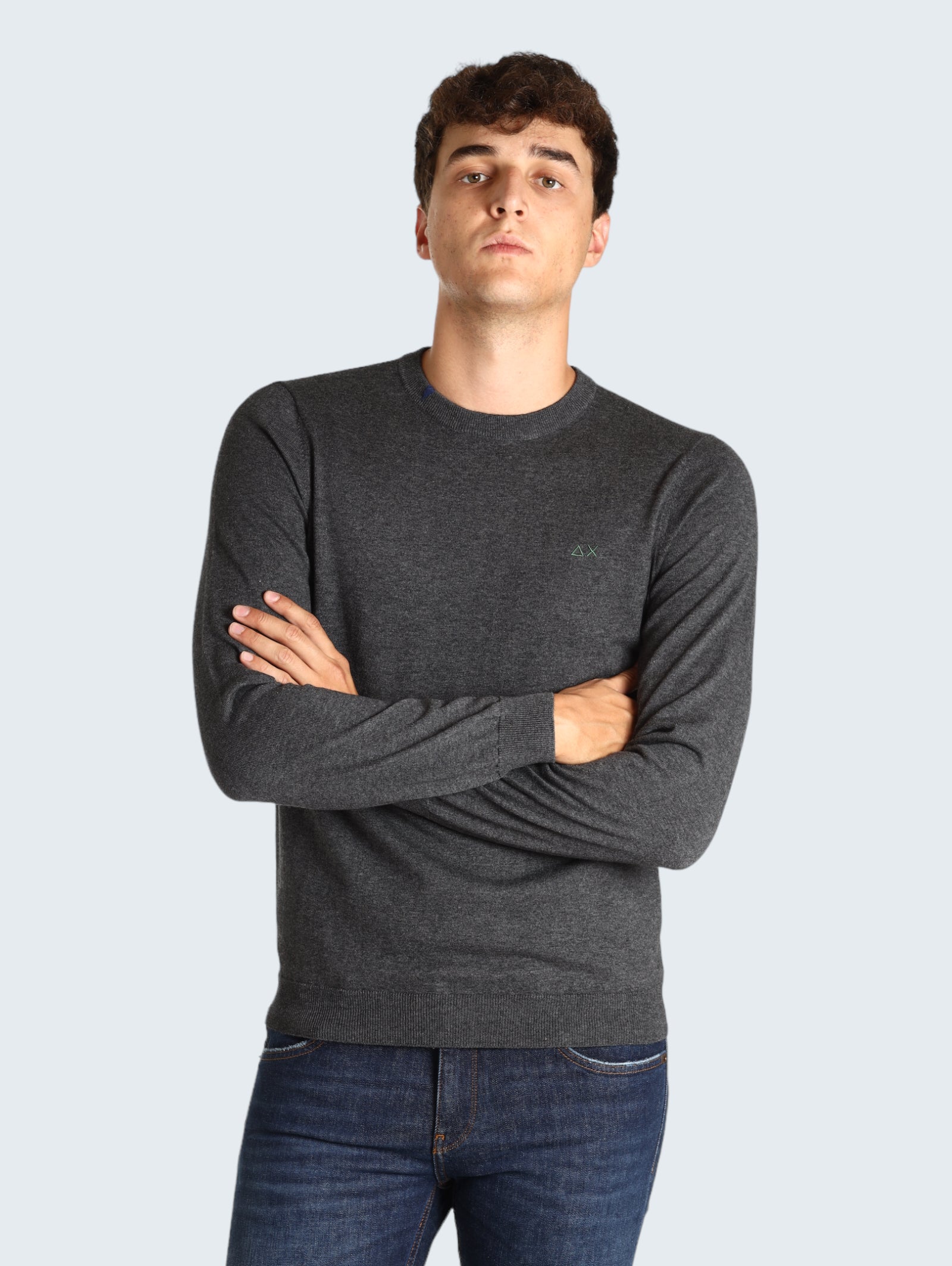Sweater K43101 Dark Grey