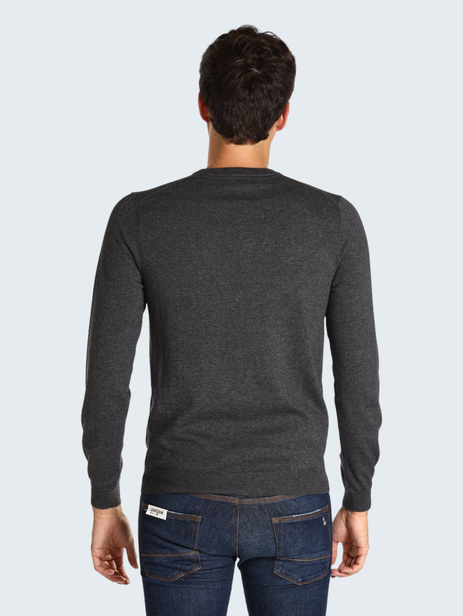 Sweater K43101 Dark Grey