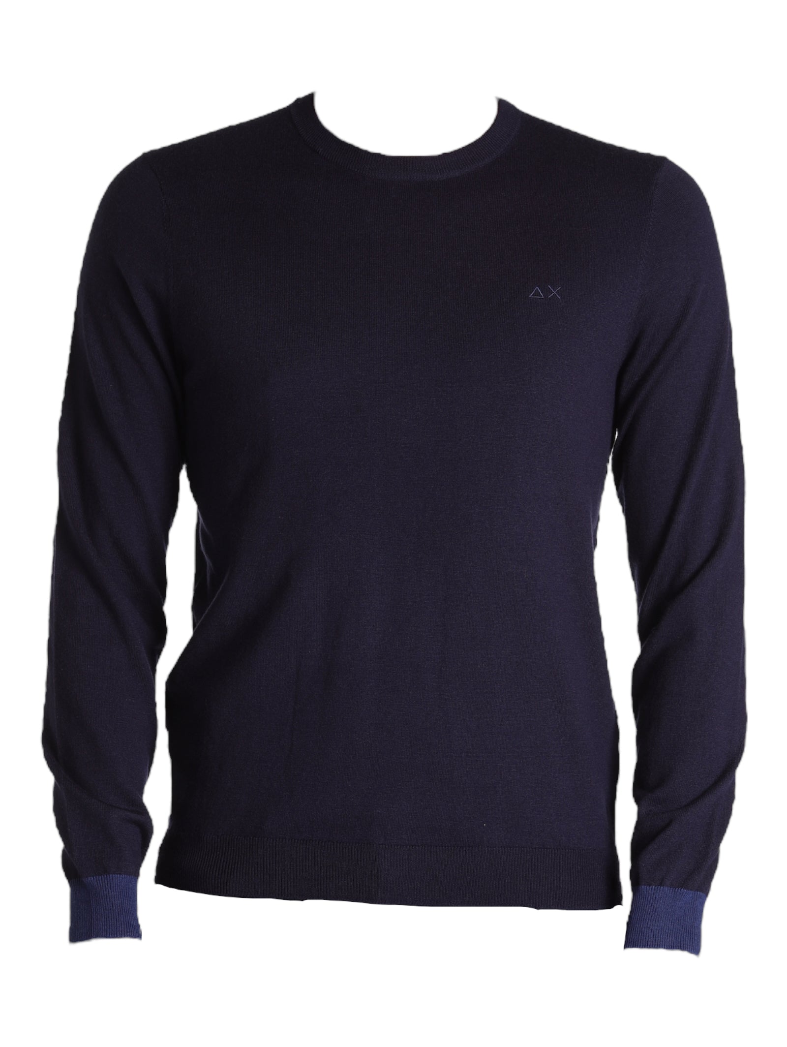 Sun68 Sweater K43110 Navy Blue