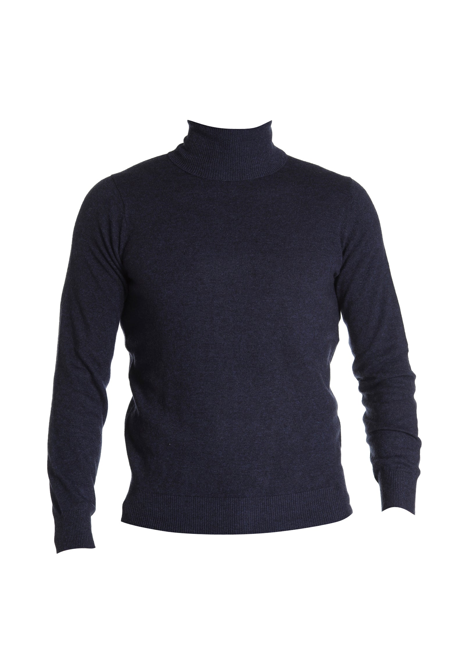 Maglione Collo Alto 8151223 Prussia, Blu