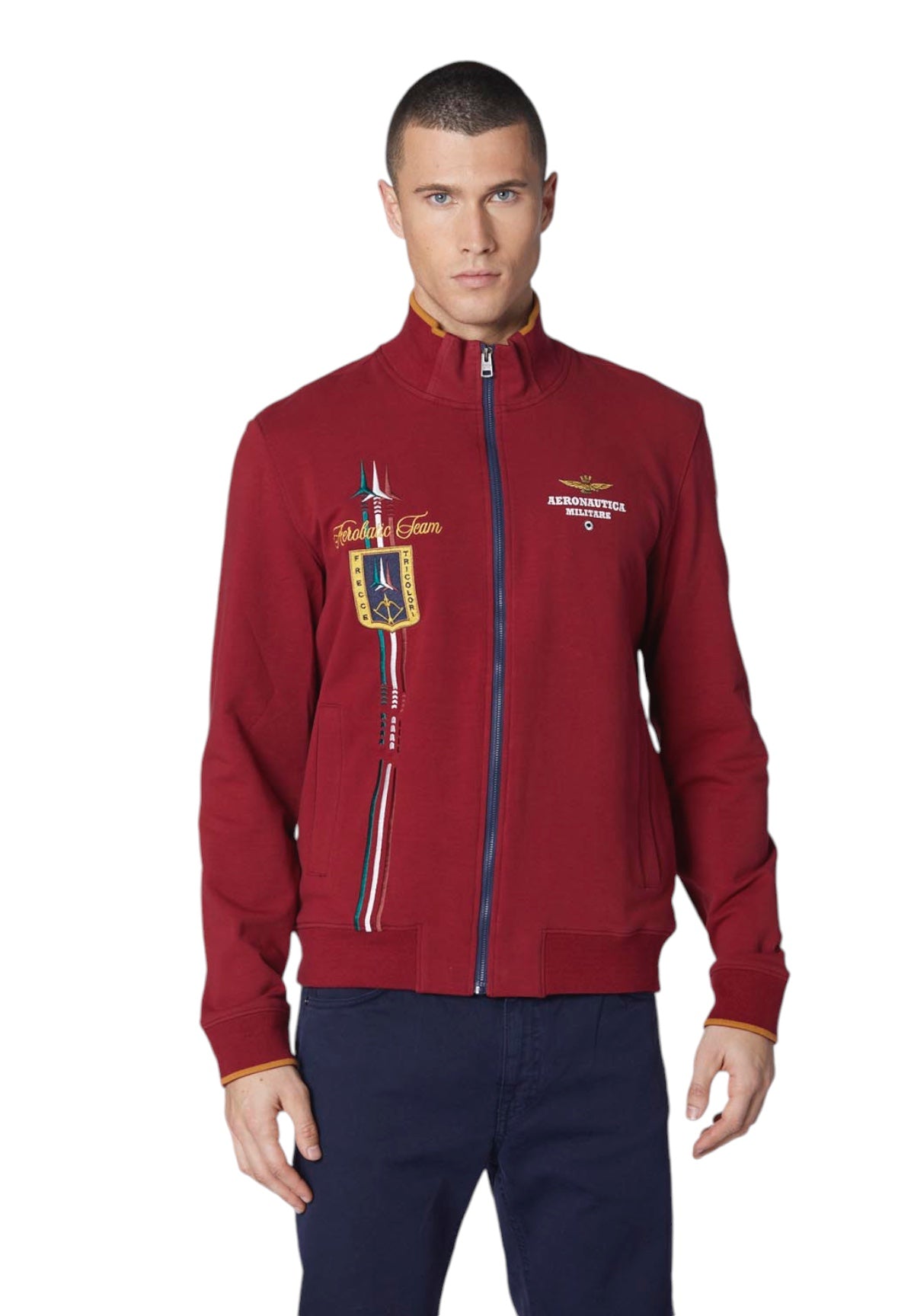 Felpa Full-Zip 242FE1869F439 Burgundy