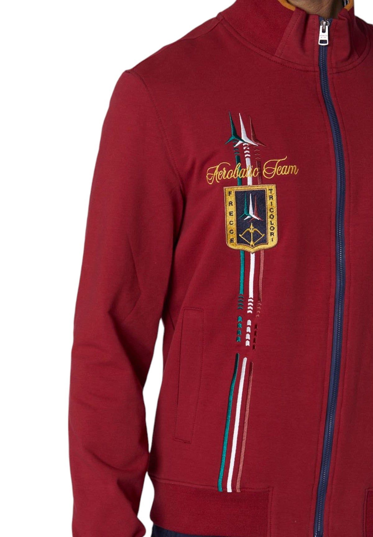 Felpa Full-Zip 242FE1869F439 Burgundy