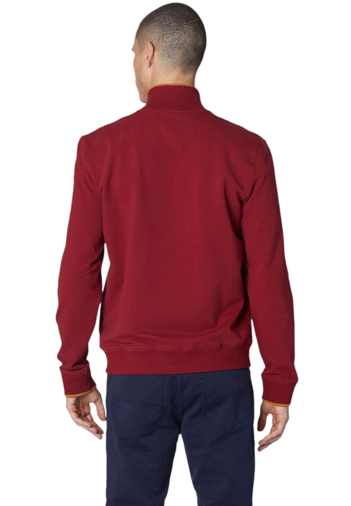 Felpa Full-Zip 242FE1869F439 Burgundy