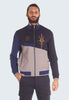 Aeronautica Militare Felpa Full-Zip 242FE1945F564 Dark Blu, Stone Grey