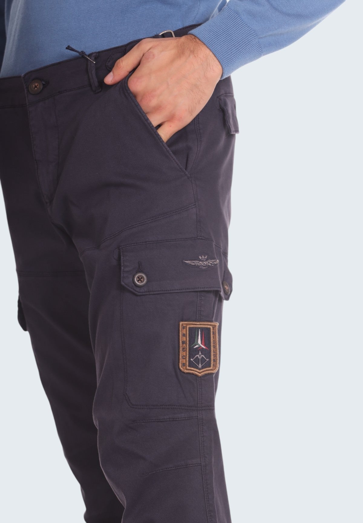 Pantaloni Cargo 242PA1629CT3400 Dark blu