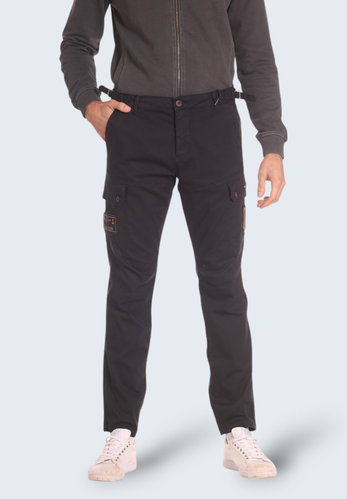 Pantaloni Cargo 242PA1629CT3400 Jet Black