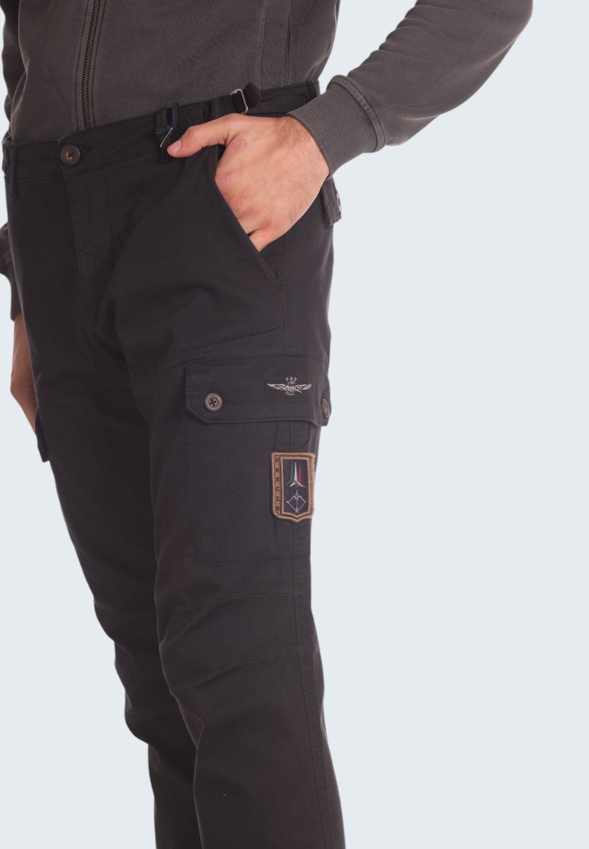 Pantaloni Cargo 242PA1629CT3400 Jet Black