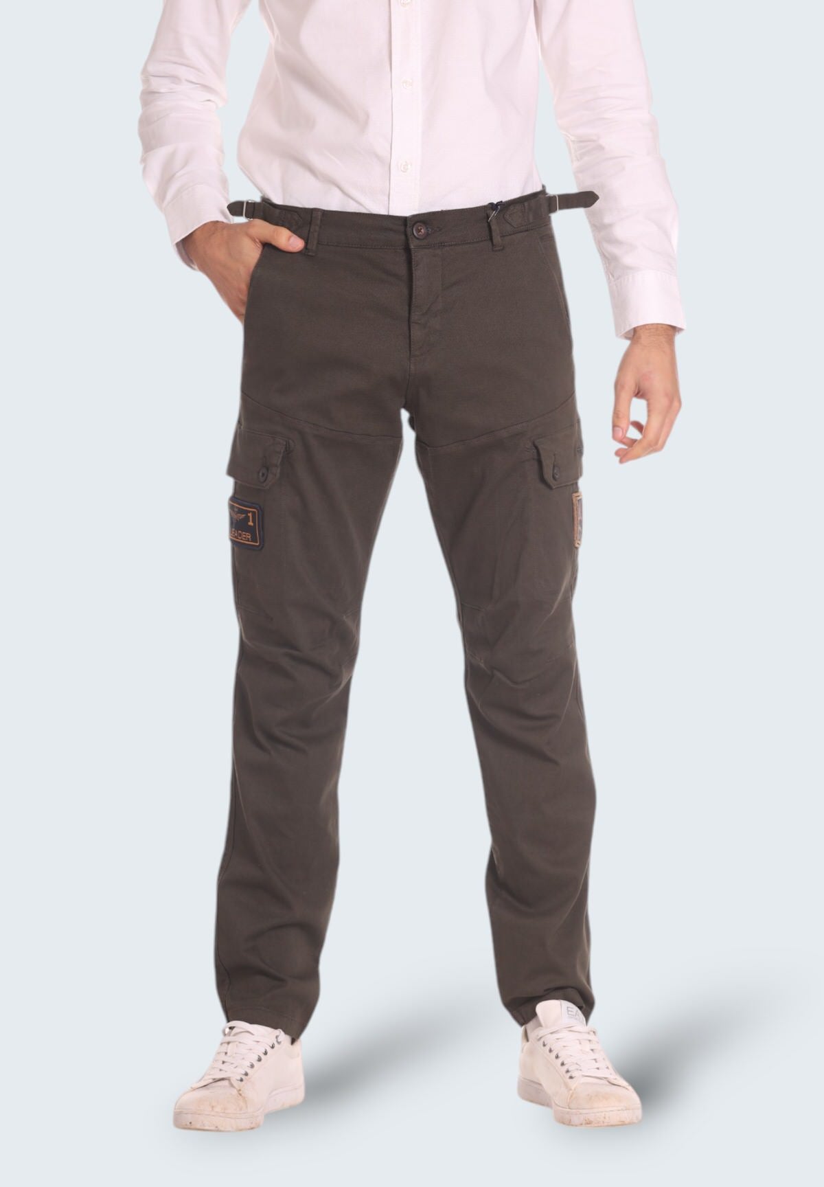 Pantaloni Cargo 242PA1629CT3400 Dark Musk