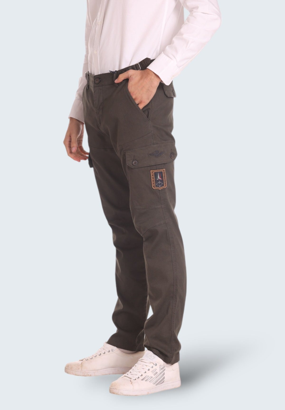 Pantaloni Cargo 242PA1629CT3400 Dark Musk