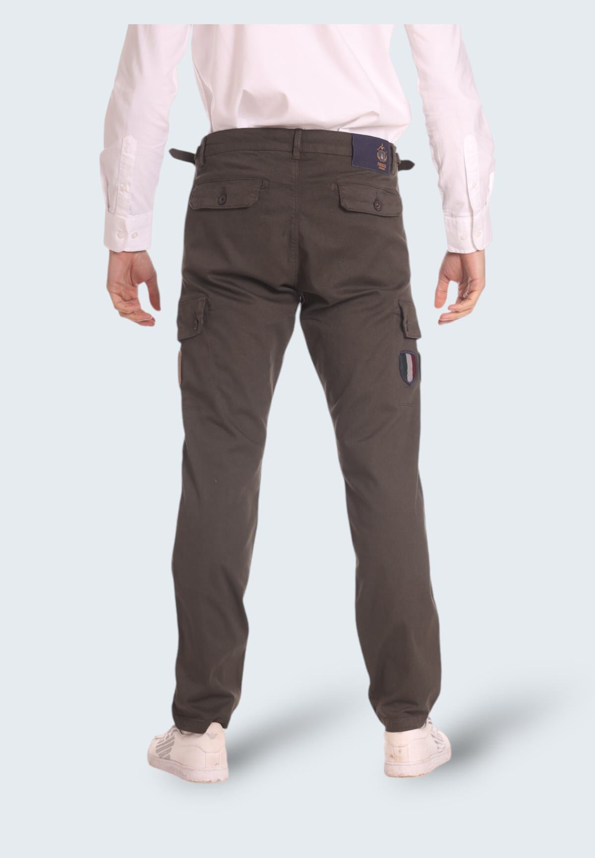 Pantaloni Cargo 242PA1629CT3400 Dark Musk