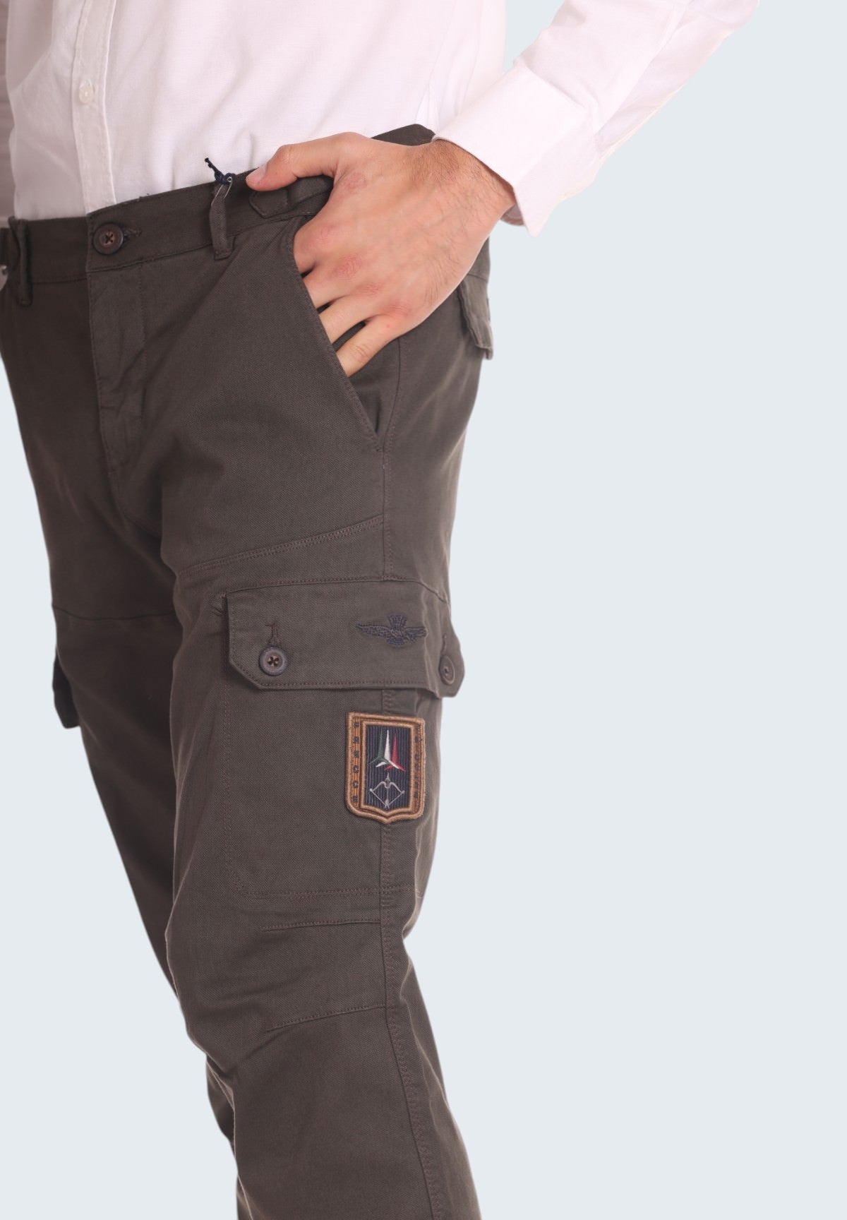 Pantaloni Cargo 242PA1629CT3400 Dark Musk