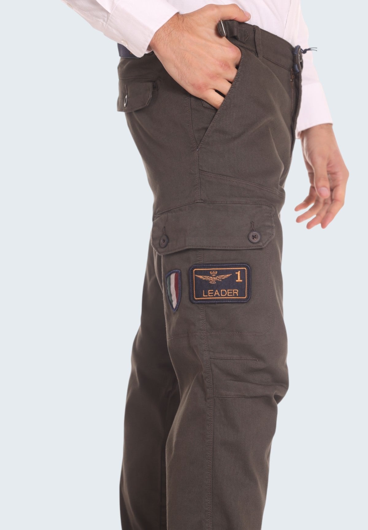 Pantaloni Cargo 242PA1629CT3400 Dark Musk