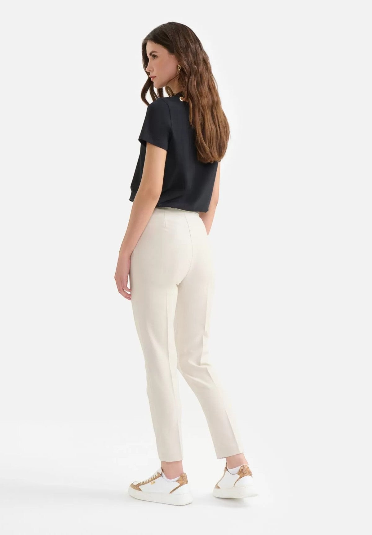 Pantaloni 0405 Bianco Lana