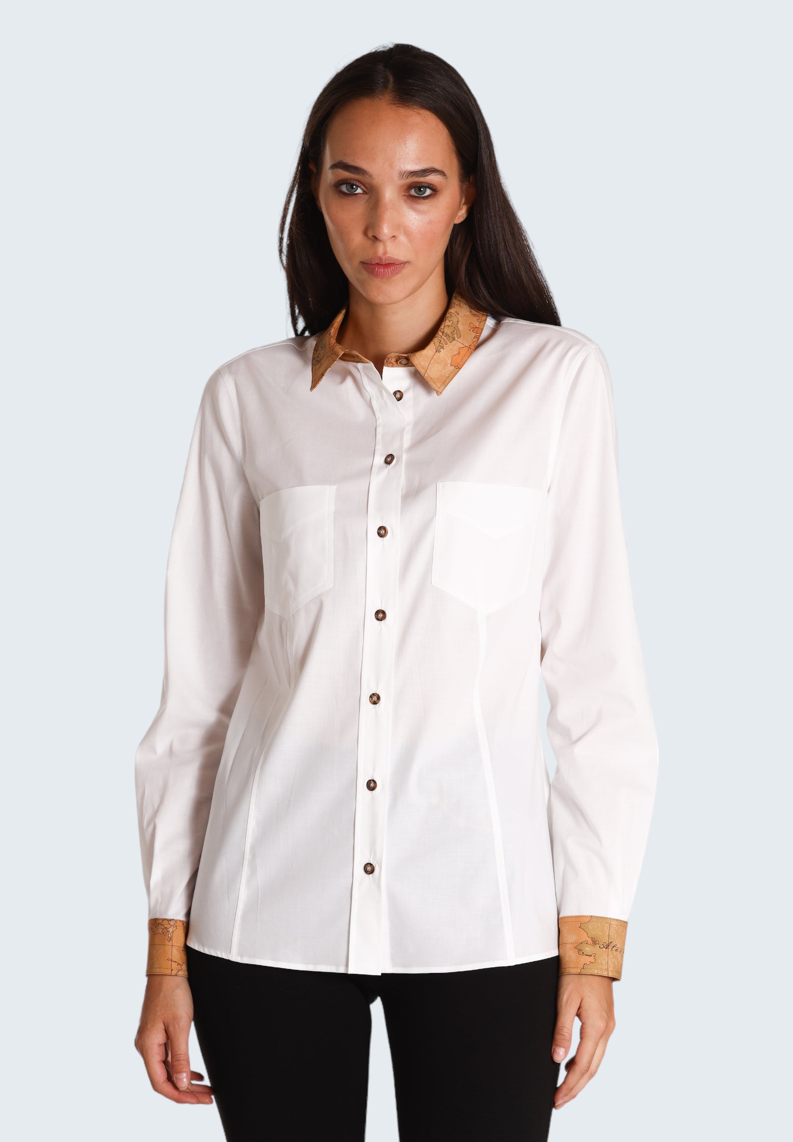 Camicia A Maniche Lunghe 0962 Bianco