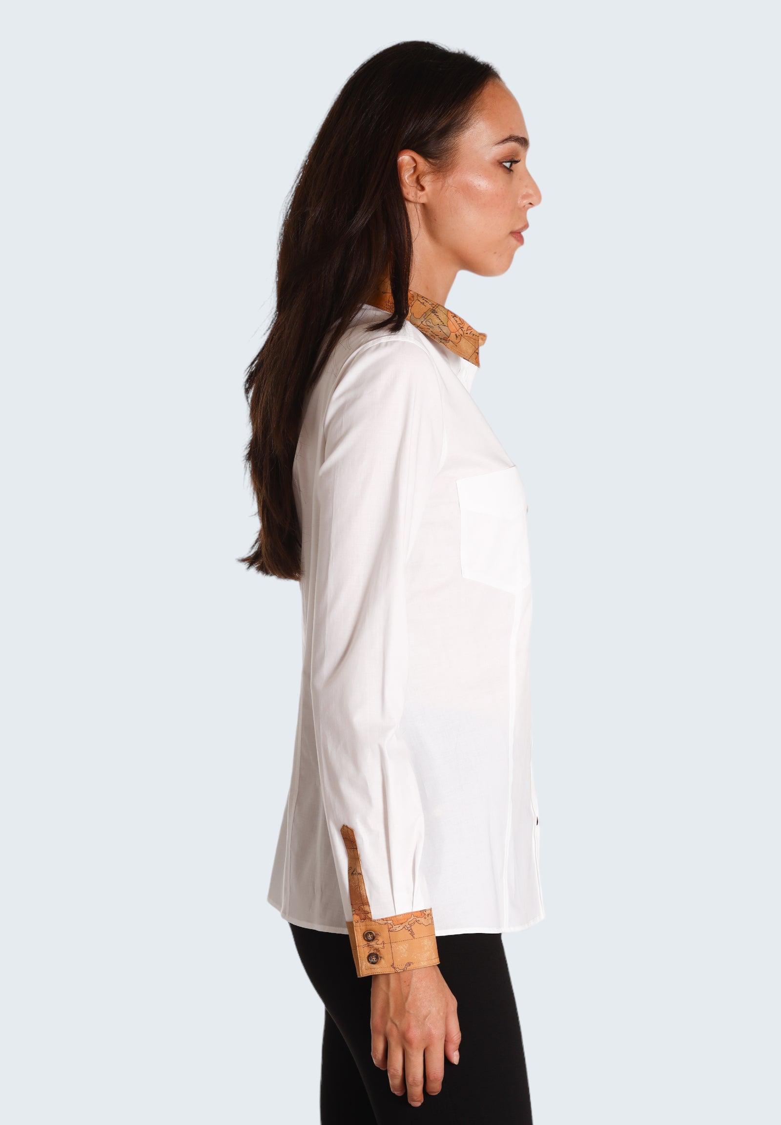 Camicia a Maniche Lunghe 0962 Bianco