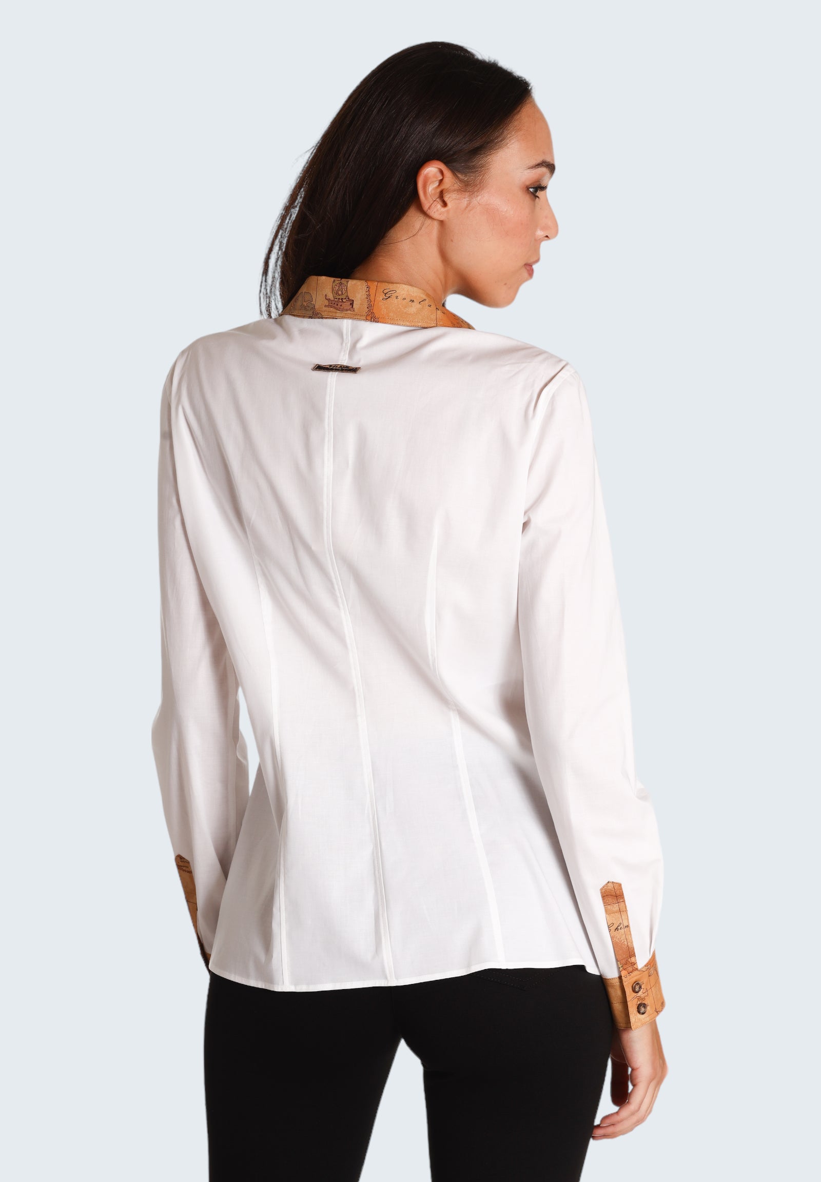 Camicia a Maniche Lunghe 0962 Bianco