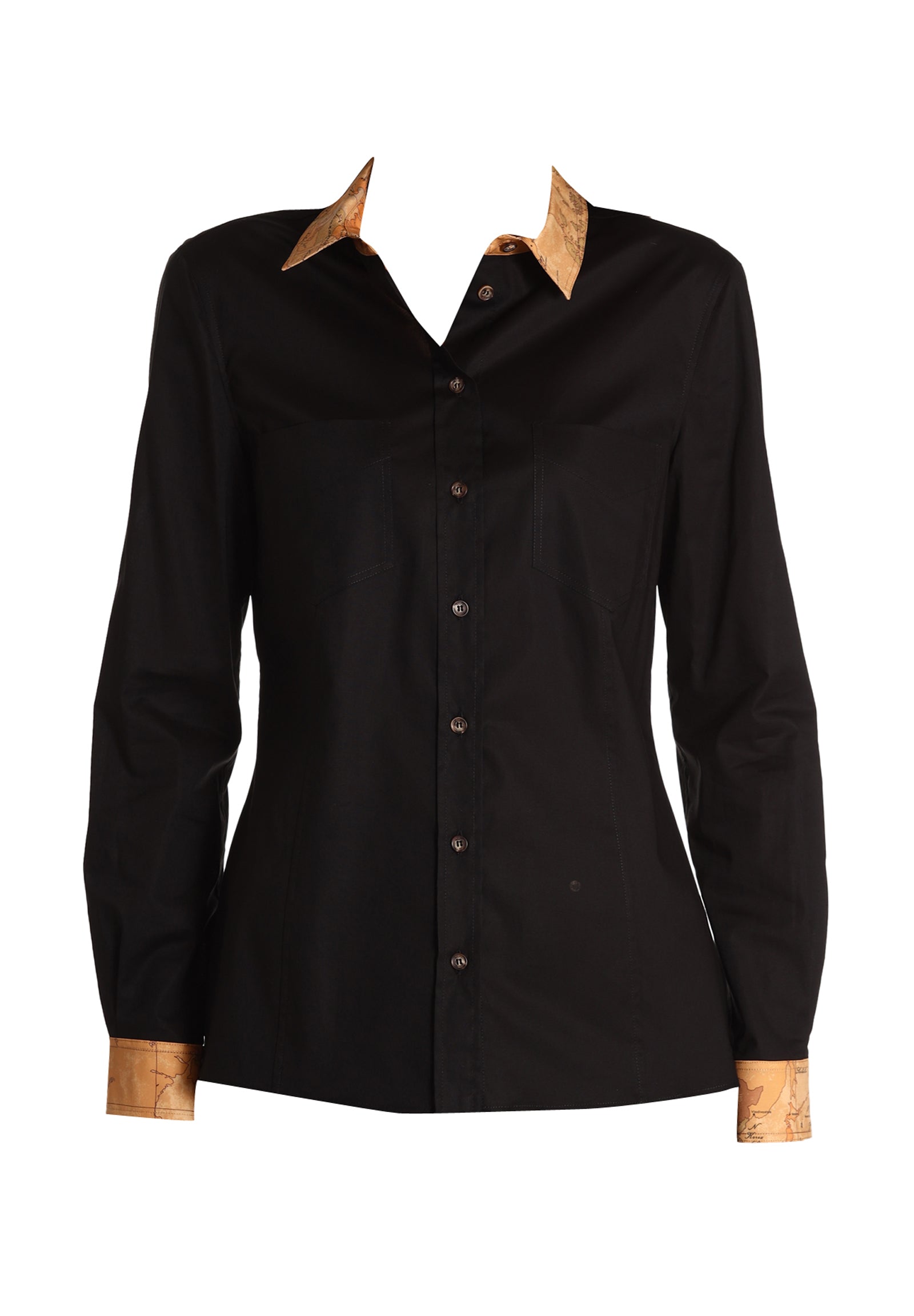 Camicia A Maniche Lunghe 0962 Nero