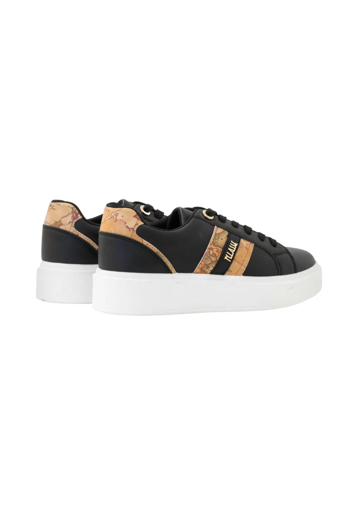 Sneakers Eco nappa con logo e bande Geo Classic 1005 Nero