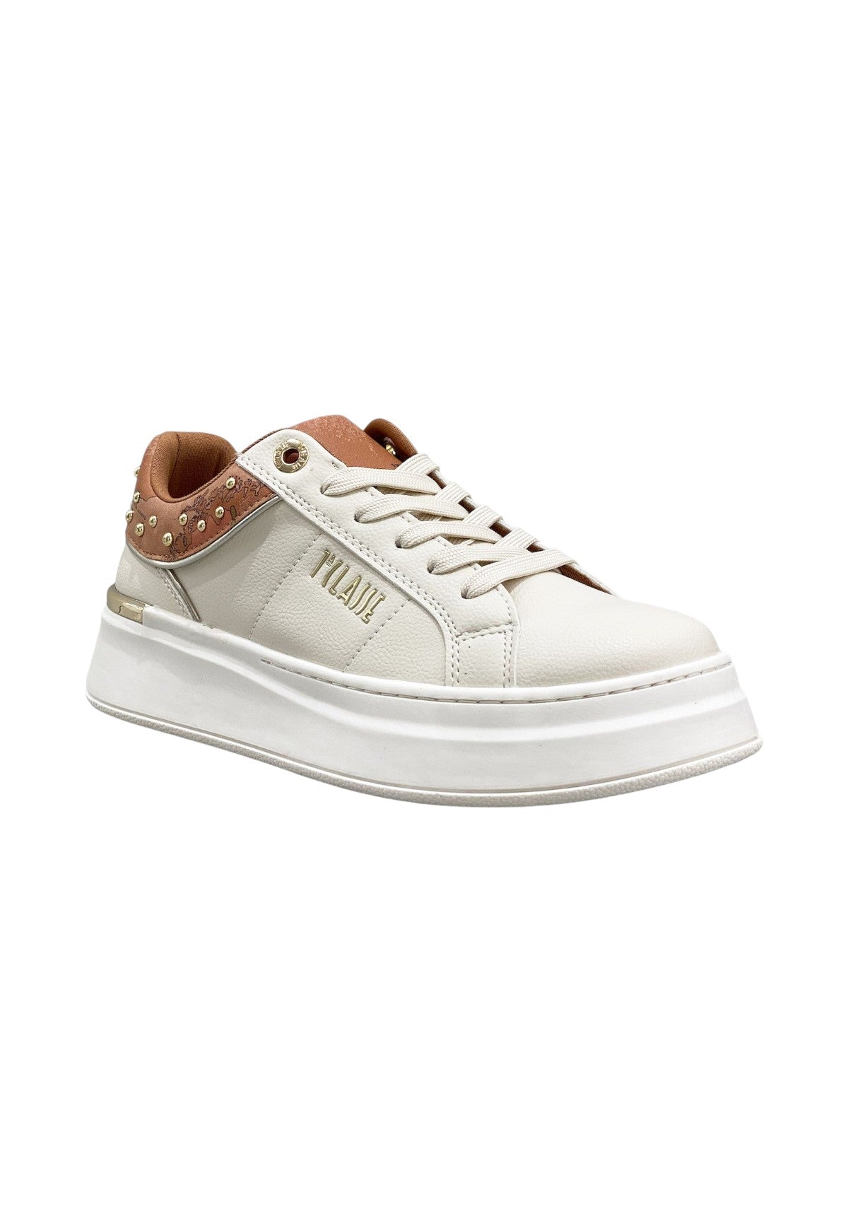 Sneakers 1988 Bianco Sporco, Geo Beige