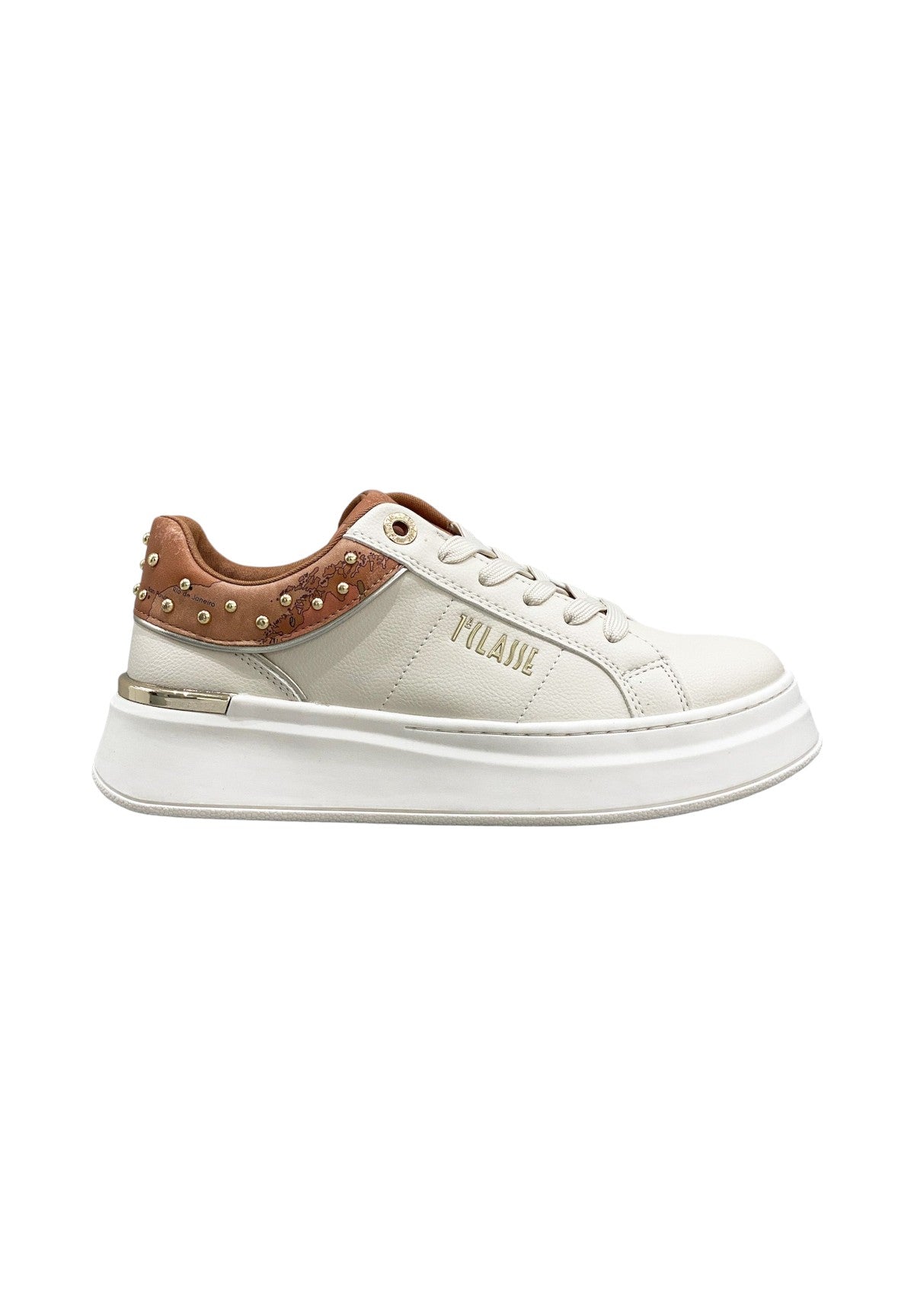 Sneakers 1988 Bianco Sporco, Geo Beige