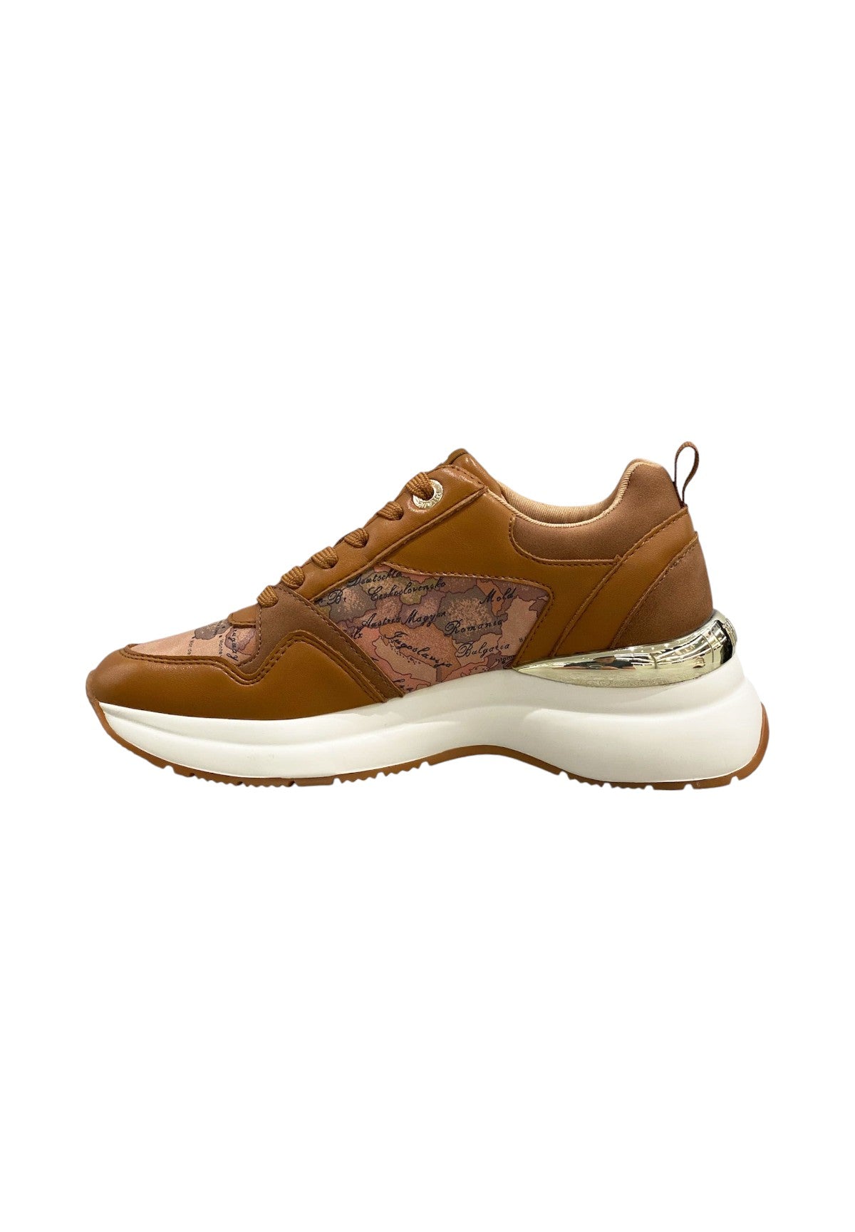 Sneakers 2004 Cuoio, Geo Beige