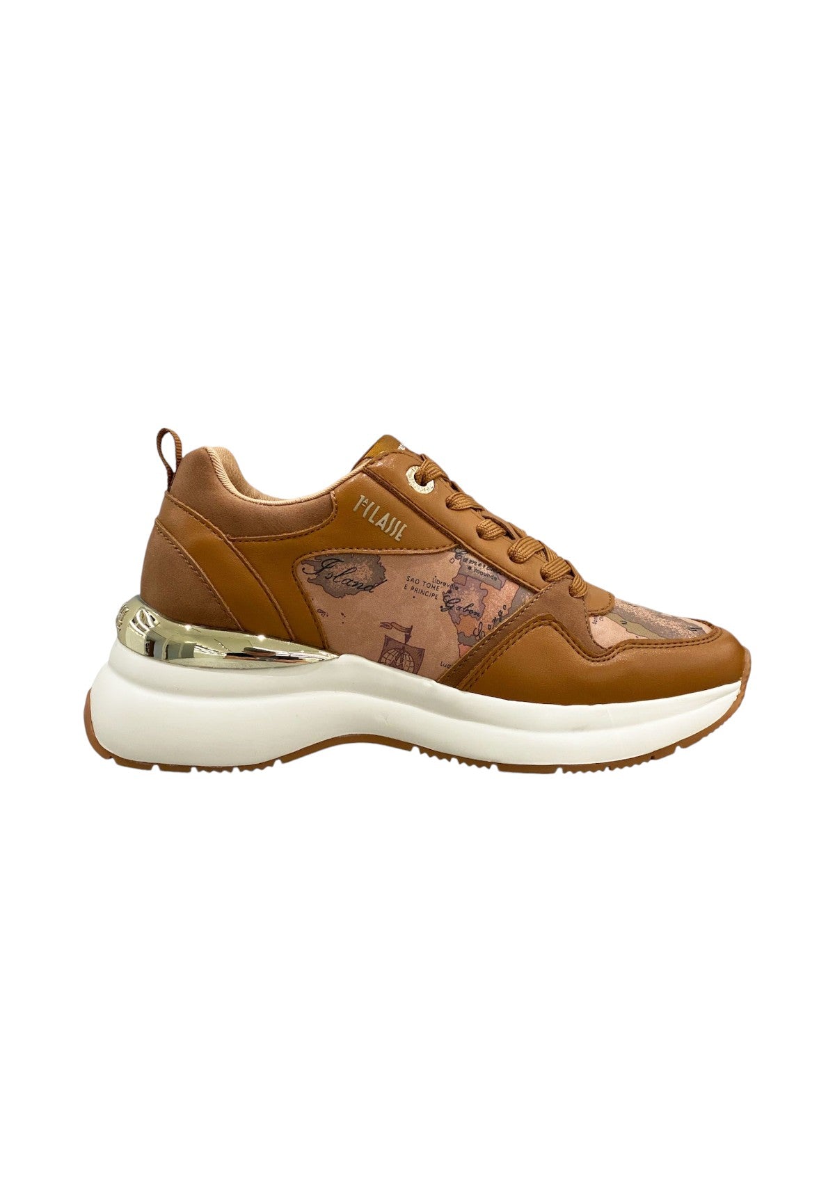 Sneakers 2004 Cuoio, Geo Beige