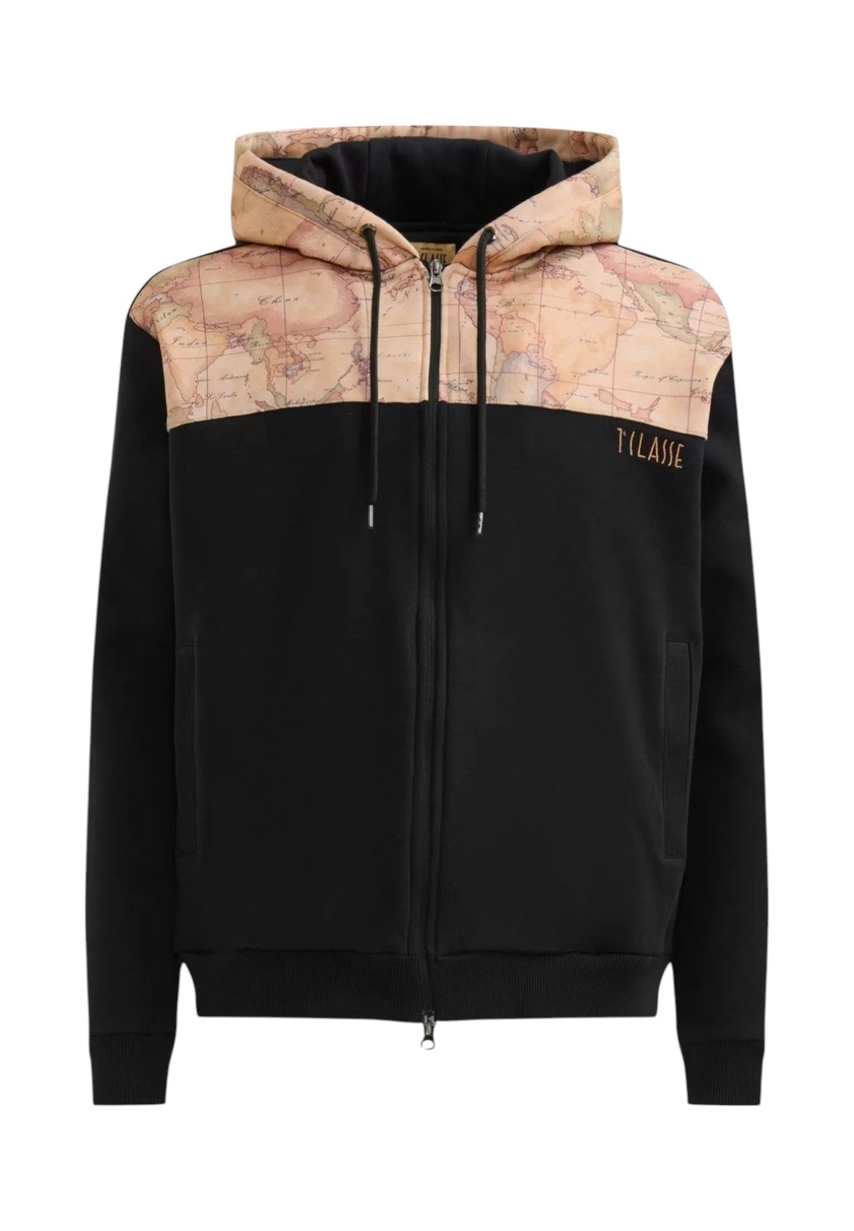 Felpa Full-Zip 3011 Nero