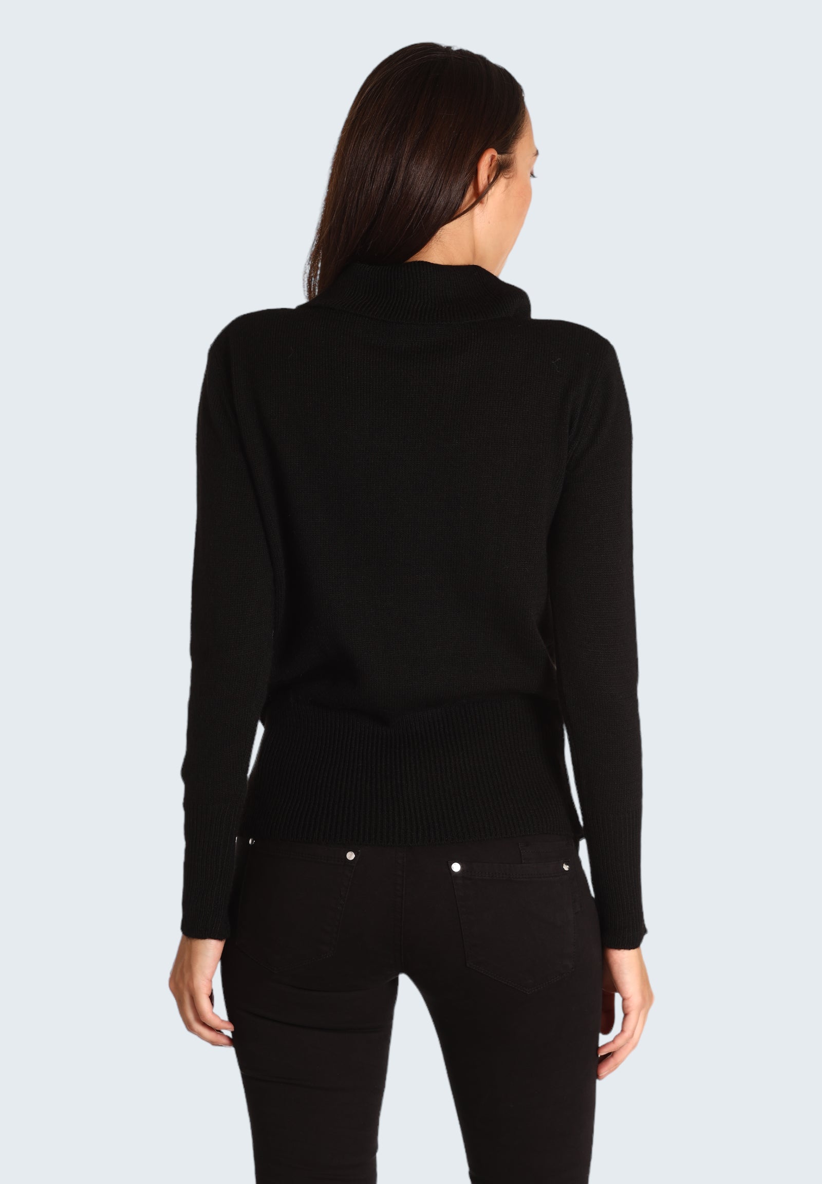 Maglione Girocollo 7028 Nero