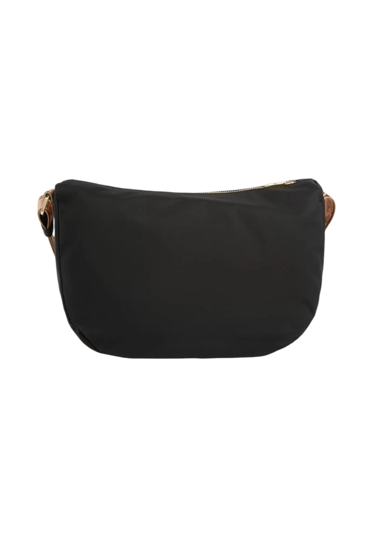 Borsa A Spalla Nylon Metaverse Tracolla A Mezzaluna Grande Gz66 Nero