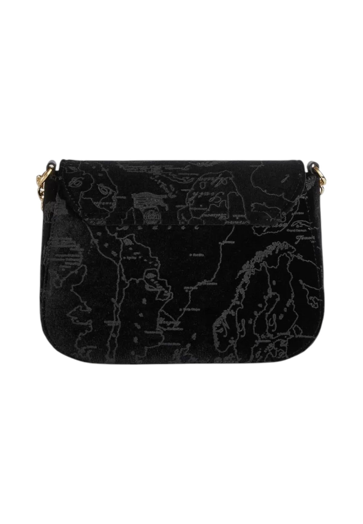 Borsa a Tracolla Moments Bag tracolla con patta e catena LB63 Nero